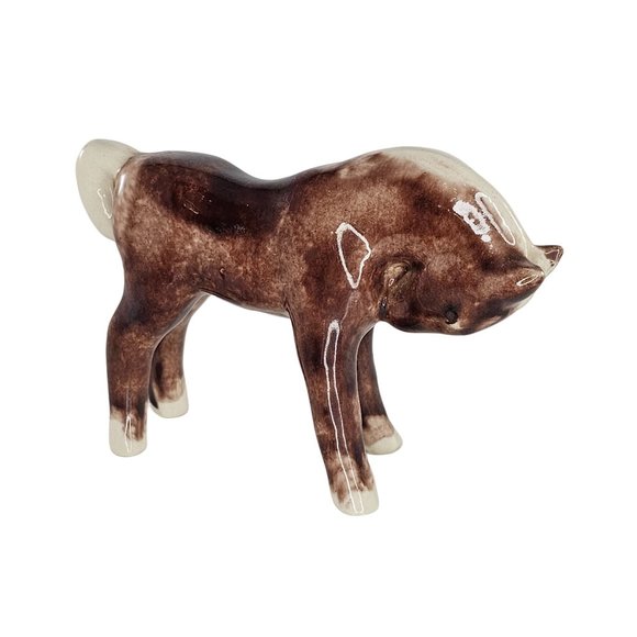 Dorothy Kindell Foal Baby Horse Figurine Head Tucked Down - Picture 1 of 10